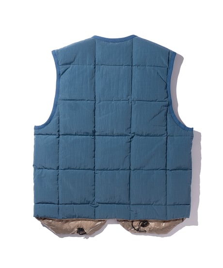 【NEW ITEM】 HELLA GREEN “Ripstop Nylon Down Vest”