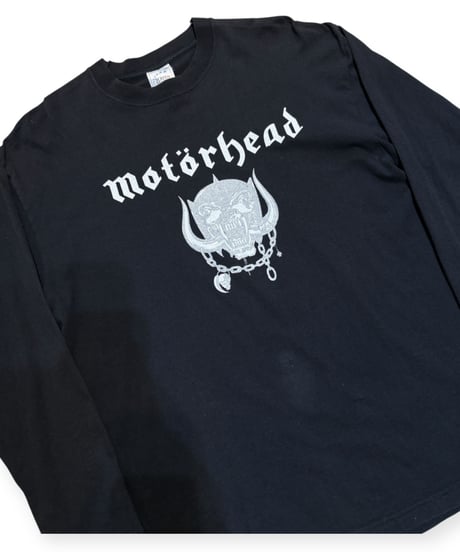 【USED】2000s MOTORHEAD LS T-SHIRTS BLACK Lサイズ