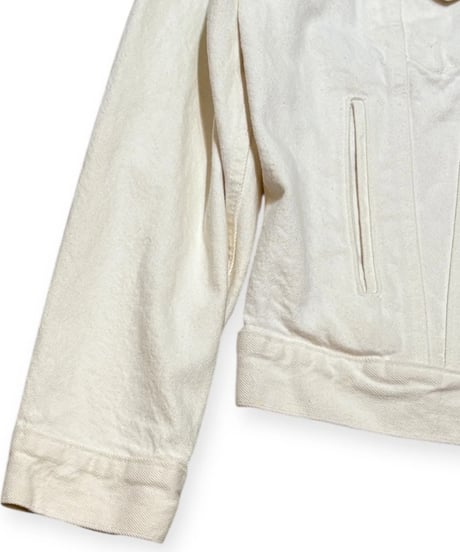 【USED】1990s Levi’s 70506 デニムジャケット ホワイト 44R 希少カラー