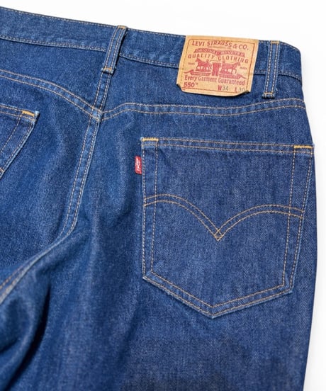 【USED】2000s Levi’s 550 インディゴ デニムパンツ W34L30 コロンビア製