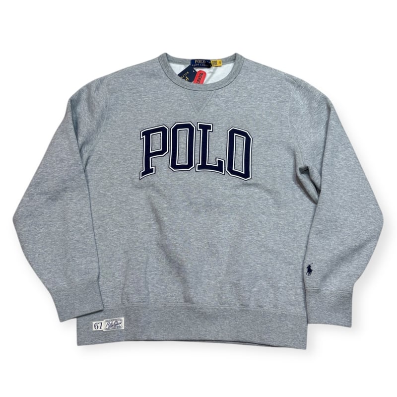 polo ralph lauren 00s スウェット　Pロゴ　ワッペン 90年代 ポロスポーツ ラルフローレン ロゴワッペン スウェット