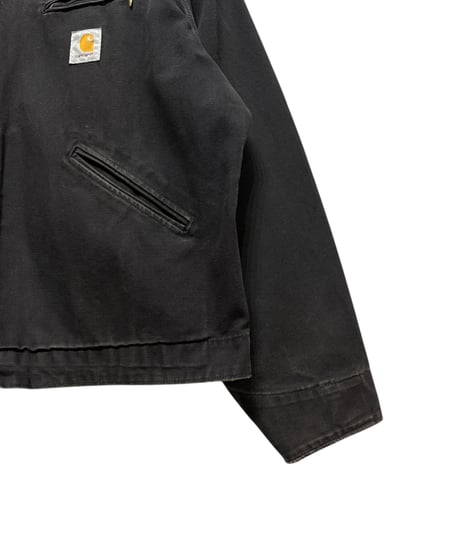 90s Carhartt  カーハート　デトロイトジャケット　ブラック　XLサイズ　裏地無し！　美品