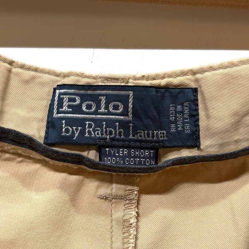 90s Polo Ralph Lauren ポロチノショーツ ベージュ W38 TYL