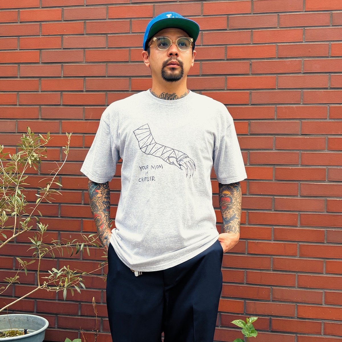 NECKFACE ネックフェイス 直筆原画 アート ART supreme SUPREME X NECKFACE 2003 (XL) | Thrifty Towel