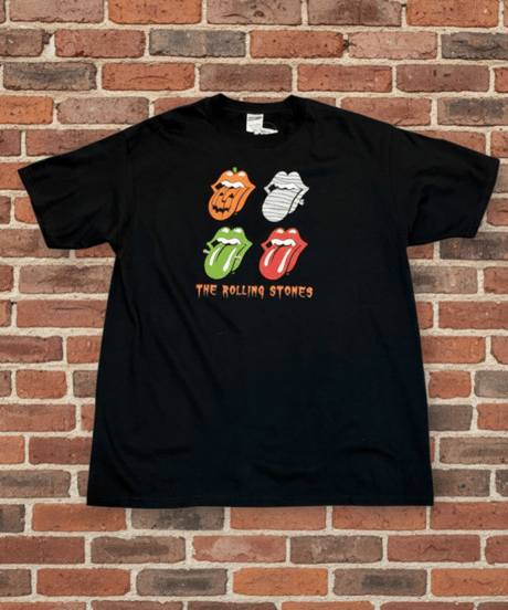【USED】2000s The Rolling Stones ローリングストーンズ リップアンドタン SS T-SHIRTS BLACK XLサイズ