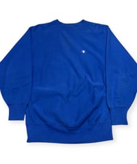 【USED】1990s Champion RW クルーネックスウェット BLUE XLサイズ アメリカ製