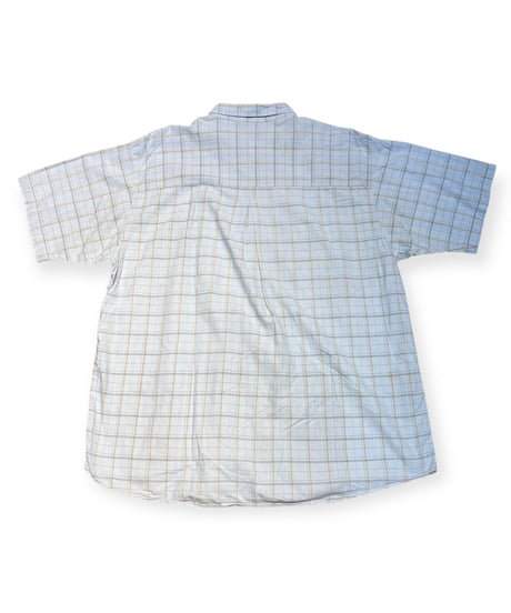 【USED】1980s Patagonia SS SHIRT ライトブルー XLサイズ 香港製