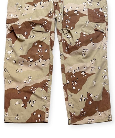【USED】1990s US ARMY カーゴパンツ デザートカモ チョコチップ L-R