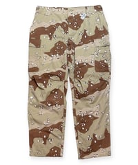 【USED】1990s US ARMY カーゴパンツ デザートカモ チョコチップ L-R