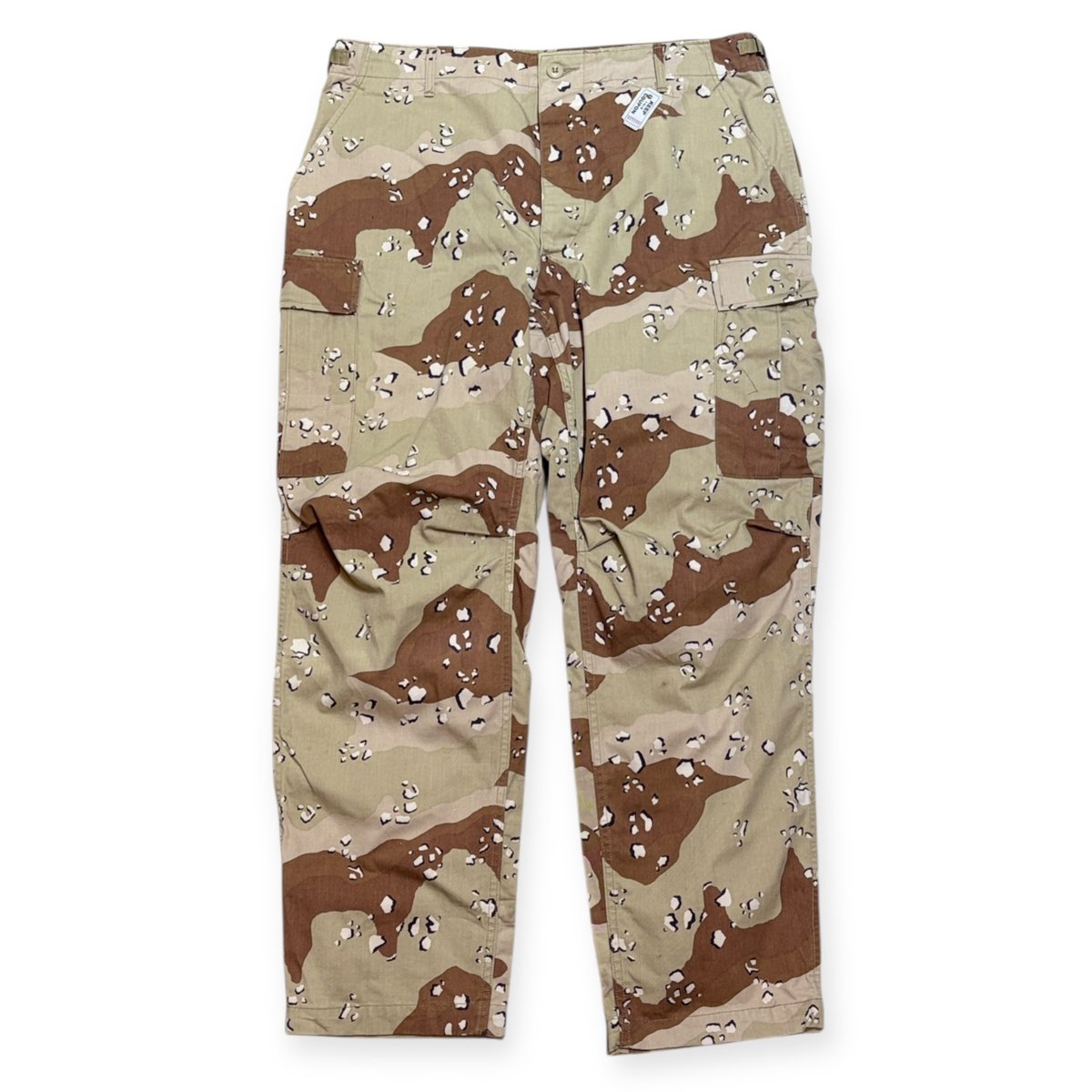USED】1990s US ARMY カーゴパンツ デザートカモ チョコチップ L-R |