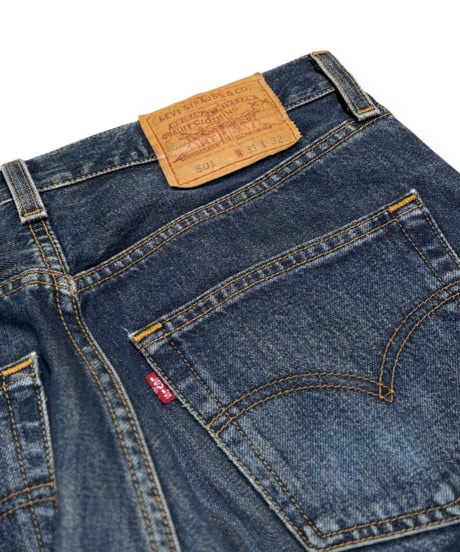 【USED】2000s Levi’s 501 デニムパンツ インディゴ W31L32 USA製 濃紺