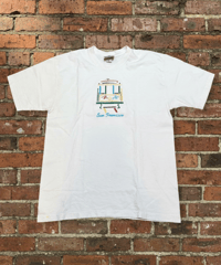 【USED】1990s San Francisco サンフランシスコ 半袖Tシャツ スーベニア お土産Tシャツ ホワイト XLサイズ アメリカ製