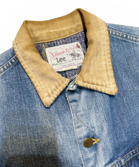 【USED】1970s Lee ストームライダー デニムジャケット 42R 雰囲気 アメリカ製