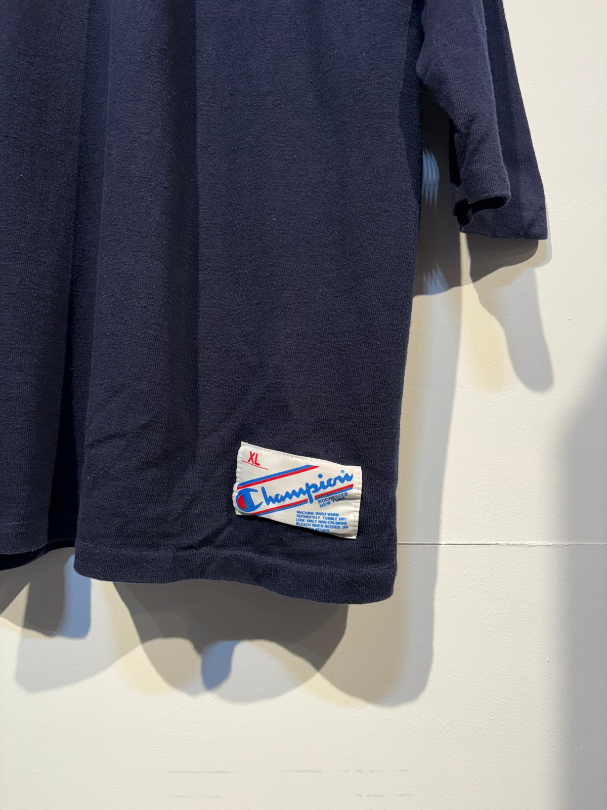 ビンテージフットボールシャツ ☆レア 80sチャンピオン フットボールシャツ NOTREDAME ヴィンテージ