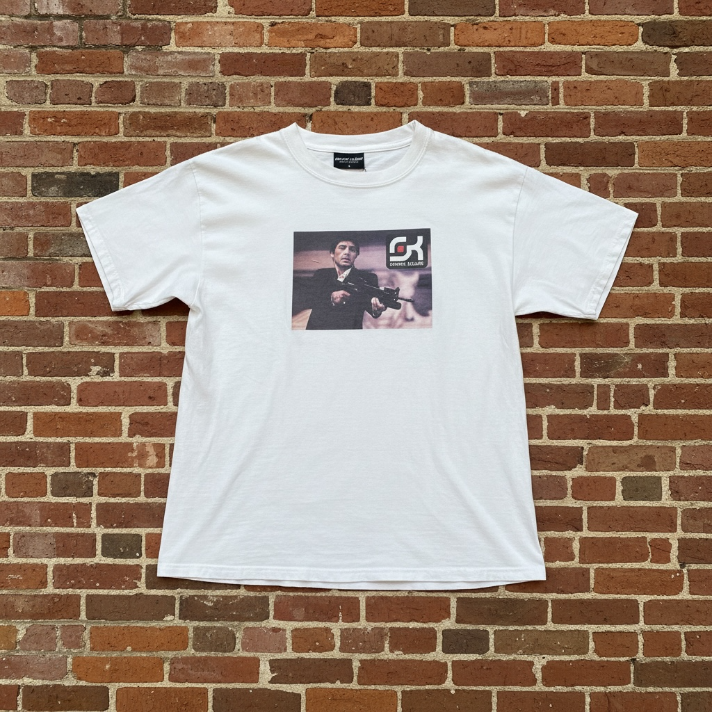 USED】 1990s serialkiller シリアルキラーTシャツ スカーフェイス L