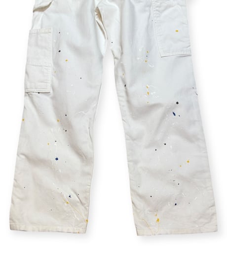 【USED】2000s Dickies Sherwin Williams ホワイトペインターパンツ W34L30 ペンキ