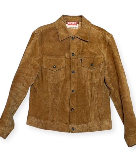【USED】1970s Levi’s BIG-E 3rd型 スエードジャケット ブラウン  44位　極美品