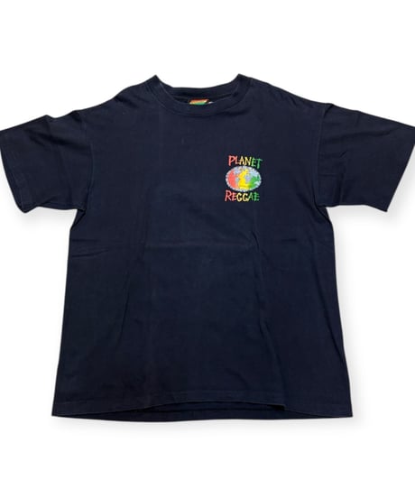 【USED】 1990s  PLANET REGGAE  レゲェ　ラスタ　Tシャツ　XLサイズ　アメリカ製