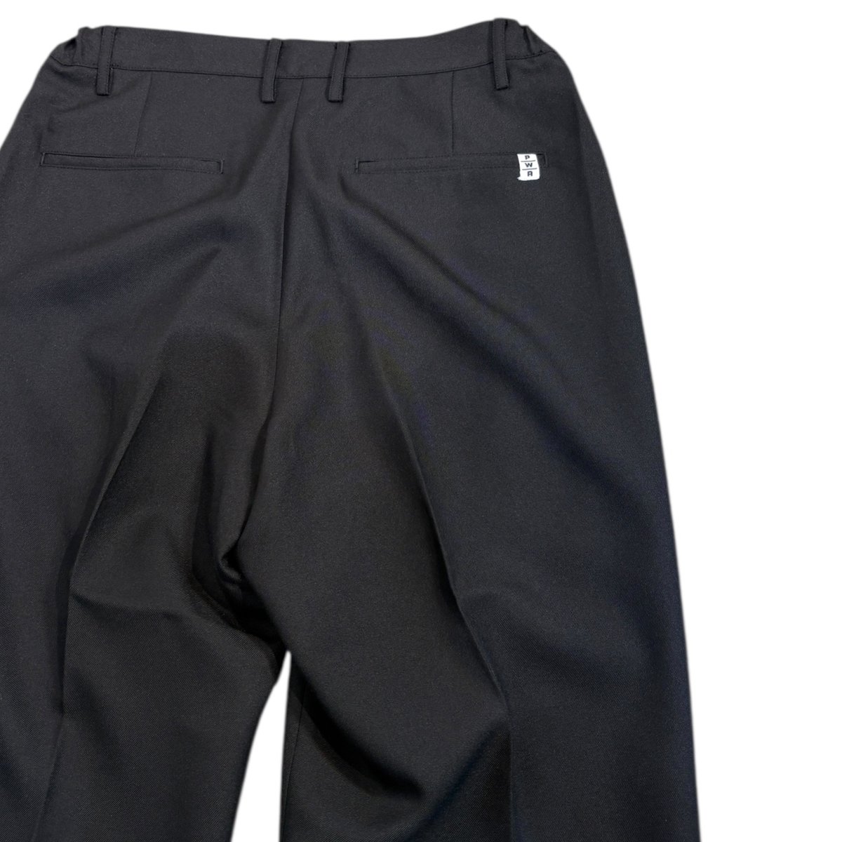 pwa プア　パンツ　スラックス　シティーボーイ　uni-02 ブラック PWA＞ UNIHOME 02 パンツ