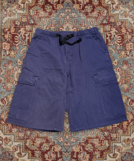 【USED】2000s GRAMICCI カーゴショートパンツ “blue”