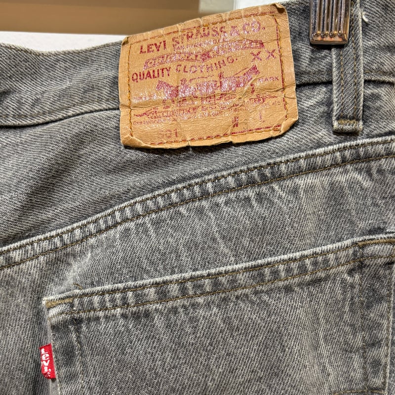 90s Levi's 501 先染めブラックデニム アメリカ製 W34インチ | AT