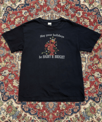 2000s Sesame Street エルモ SS T-SHIRT BLACK Lサイズ