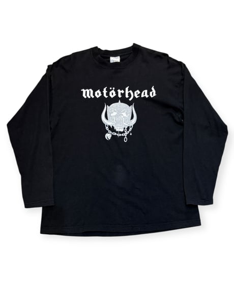 【USED】2000s MOTORHEAD LS T-SHIRTS BLACK Lサイズ