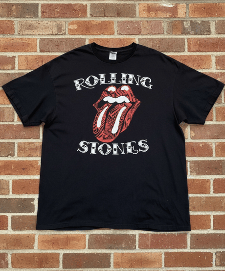 【USED】2000s The Rolling Stones ローリングストーンズ リップアンドタン SS T-SHIRTS BLACK XXLサイズ