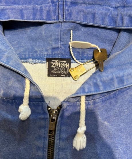 1990s STUSSY BOOTLEG ジップアップパーカー