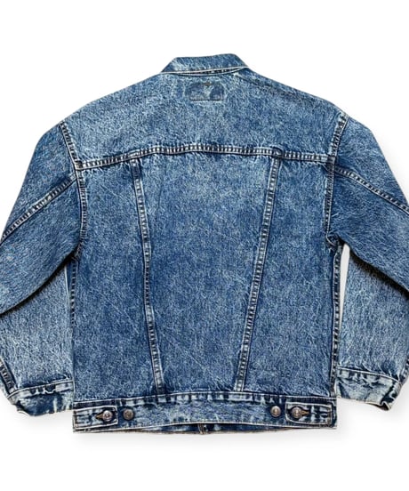 【USED】1980s Levi’s 57508 アシッドデニムジャケット ブリーチ Lサイズ