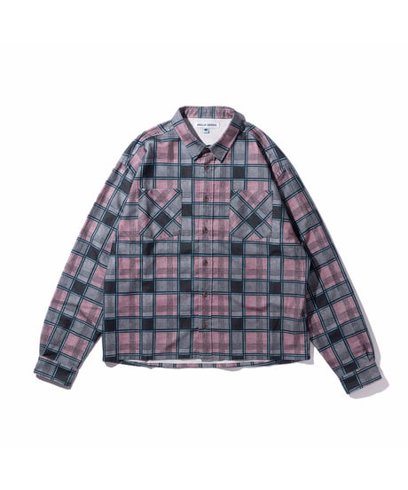 【NEW ITEM】HELLA GREEN “Hand drawn Check Shirts”