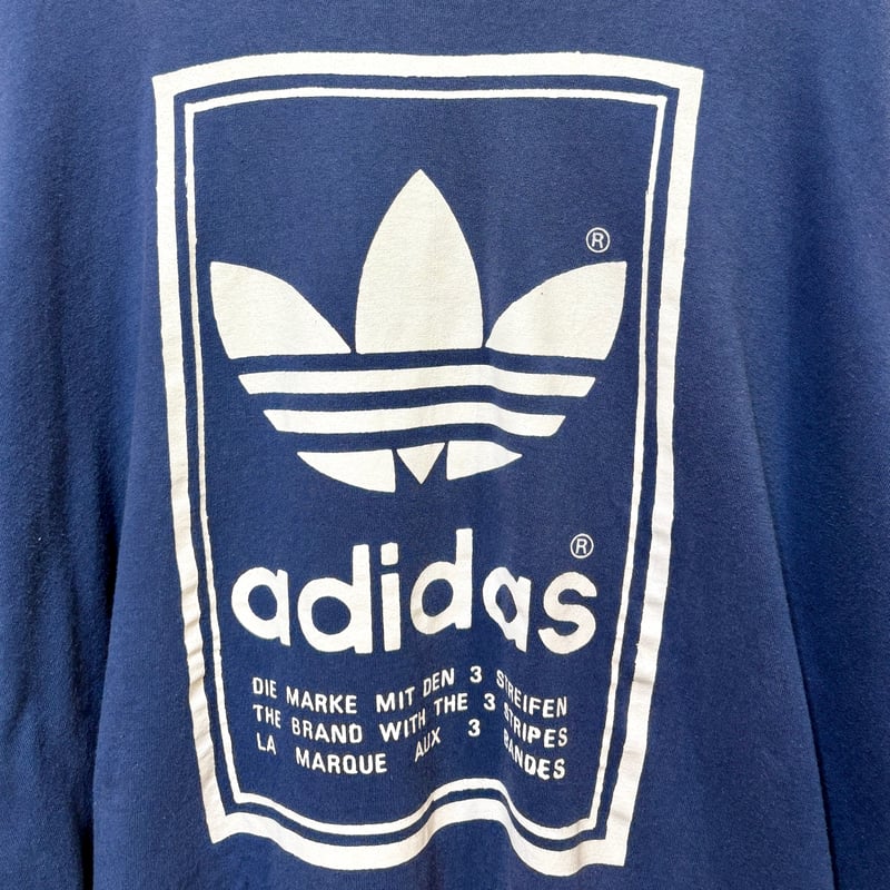 adidas ストライプ ボーダー　長袖シャツ レア　90s デサント製 adidas ストライプ ボーダー 長袖シャツ レア 90s デサント製