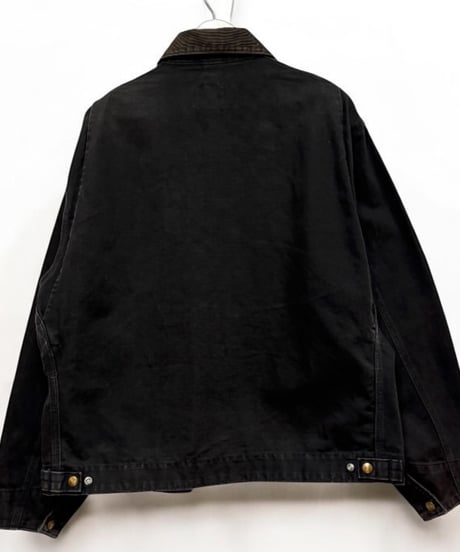 90s Carhartt  カーハート　デトロイトジャケット　ブラック　XLサイズ　裏地無し！　美品