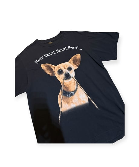【USED】1990s TACO BELL SS T-SHIRTS チワワ BLACK XLサイズ