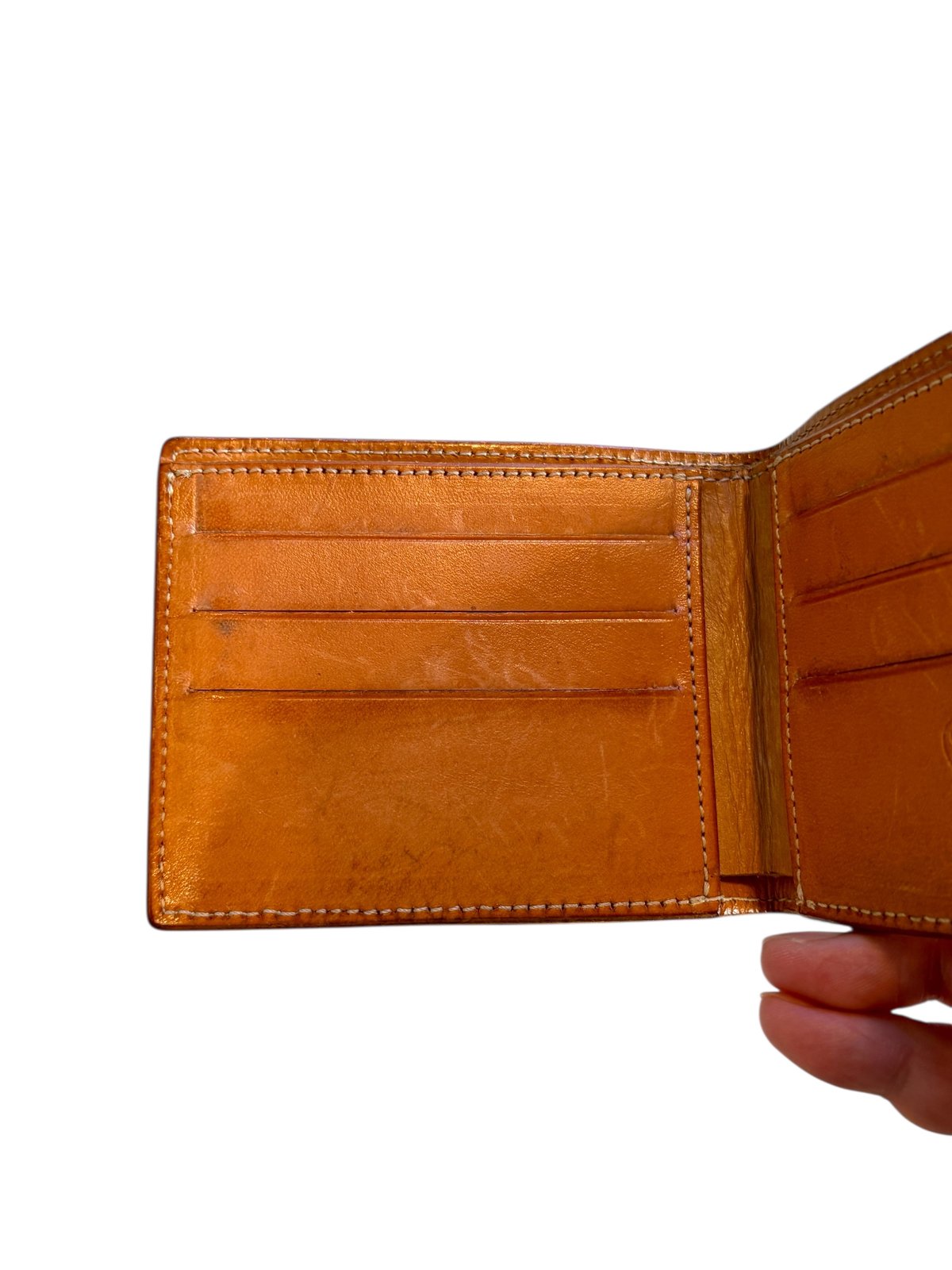 USED ALFONSO'S OF HOLLYWOOD LEATHER 二つ折り財布 アメリ