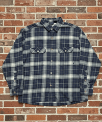 【USED】1990s Patagonia パタゴニア ヘビーフランネル チャコール Mサイズ ポルトガル製