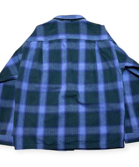 【USED】1990s Patagonia パタゴニア ヘビーフランネル ネイビーオンブレ Mサイズ ポルトガル製 美品
