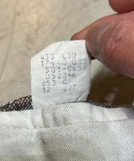 【USED】1980s Levi’s 501 ブラックデニムパンツ 先染め W33L30 アメリカ製 極美品