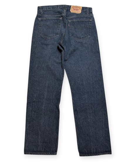 【USED】1980s Levi’s 501 ブラックデニムパンツ 先染め W33L30 アメリカ製 極美品