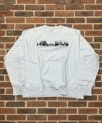 【NEW ITEM】Champion RW THE MET メトロポリタンミュージアム クルーネックスウェット ASH GRAY XLサイズ