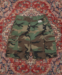 【USED】2000s Polo Ralph Lauren カーゴショートパンツ WOODLAND CAMO W32インチ
