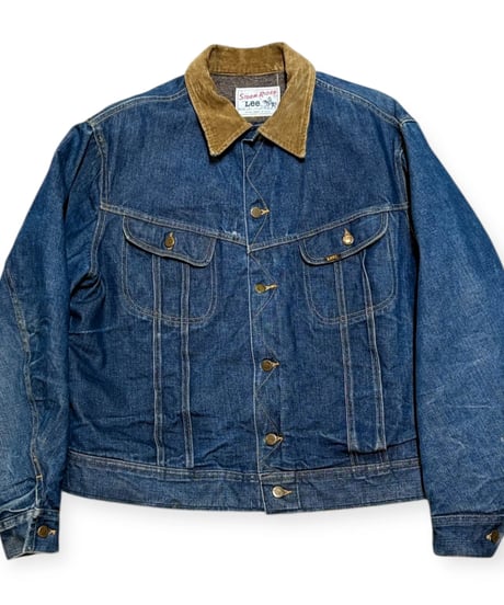 【USED】1970s Lee ストームライダー デニムジャケット サイズ48位 ユニオンチケット 美品