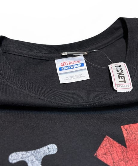 【DEADSTOCK】 2000s Red Hot Chili Peppers レッチリ Tシャツ バンドT BLACK XXLサイズ