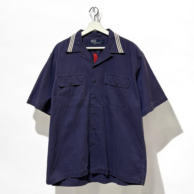90年代 Polo Ralph Lauren オープンカラーシャツ！古着市場でも