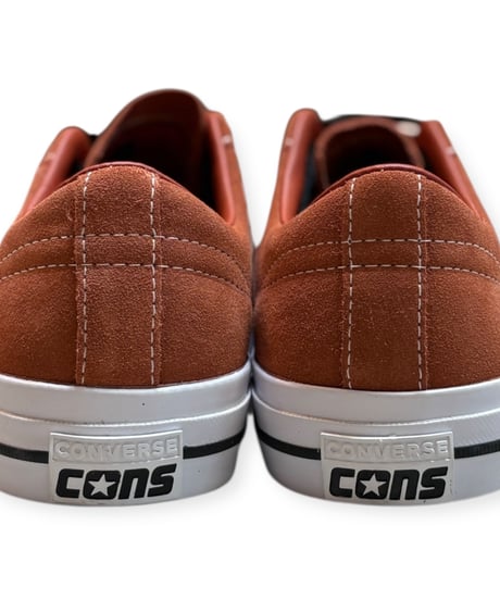 【 NEW ITEM】CONS ONE STAR PRO SUEDE OX BRWON US9