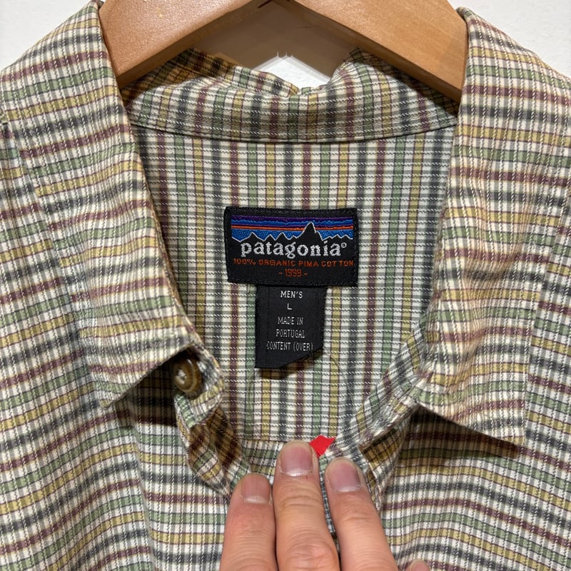 99年製!Patagoniaのフランネルシャツ!最高のチェック柄!L 99年製!Patagoniaのフランネルシャツ!最高のチェック柄!L
