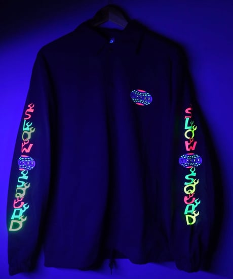 Slow Squad International "Mamachari Neon Cotton Coach Jacket"