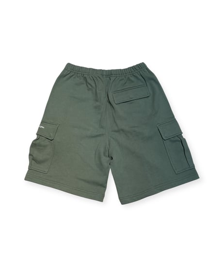 Champion スウェットカーゴショーツ GREEN