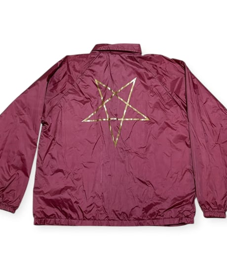 【USED】2000s THRASHER スラッシャー コーチジャケット マルーン XLサイズ アメリカ製