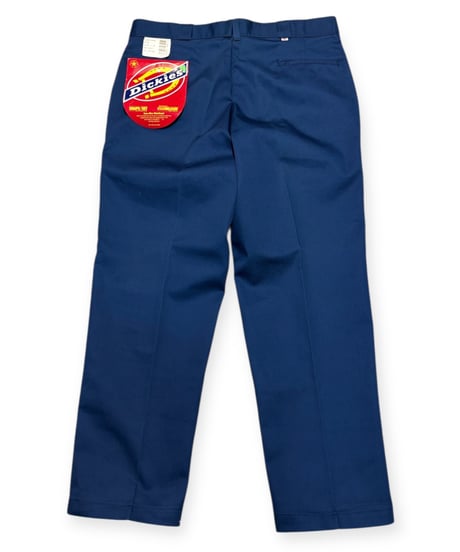 【DEADSTOCK】1980s Dickies 874 ワークパンツ NAVY W40L30 チビタグ アメリカ製